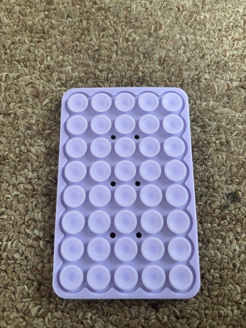 Universal Purple Silicone Bubble Grip Pad for Cameras & Accessories